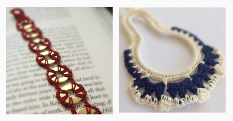 Crochet Jewelry by Kristy at Catalina Inspired on Etsy